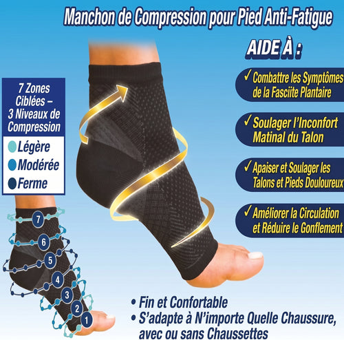 Chaussettes de Compression Thérapeutique Anti-Douleur & Neuropathie - NeuroRelax™